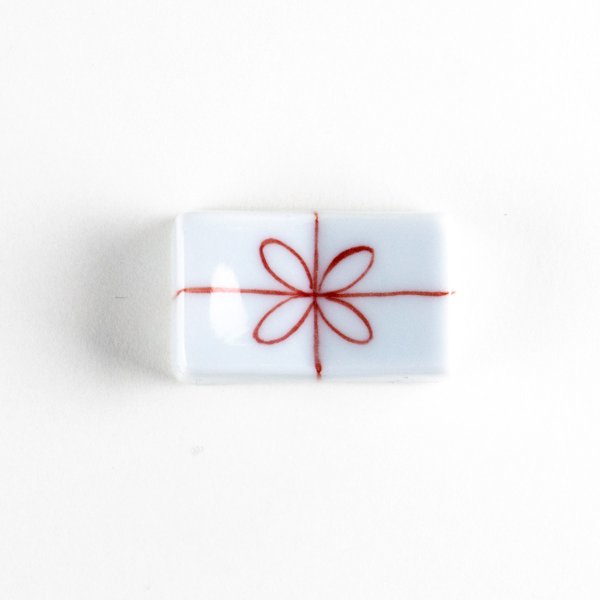 画像2: リボン(赤) 箸置 (2)