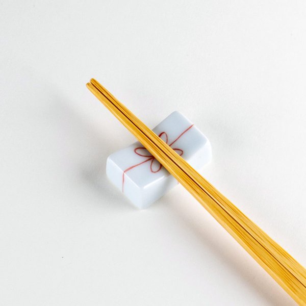 画像3: リボン(赤) 箸置 (3)