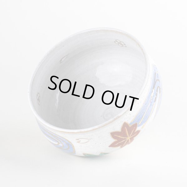 画像5: 錦竜田川 抹茶碗 （木箱入） (5)