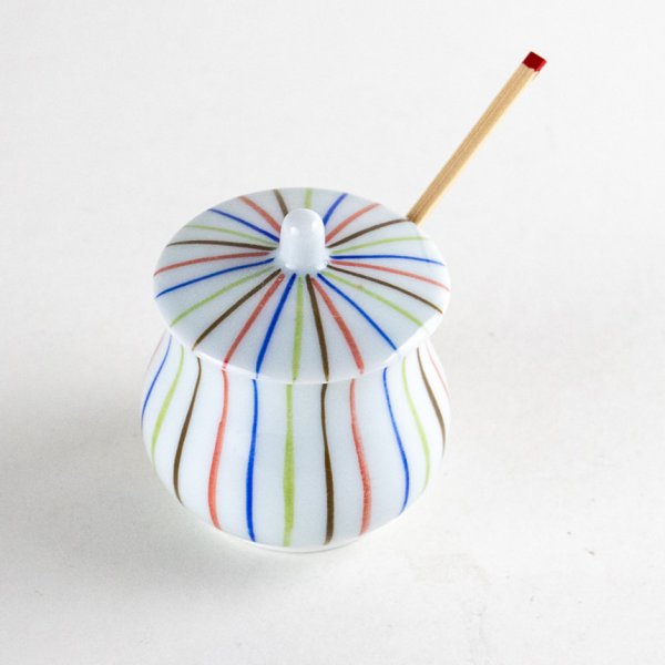 画像2: 四色十草 薬味入(竹サジ付) (2)