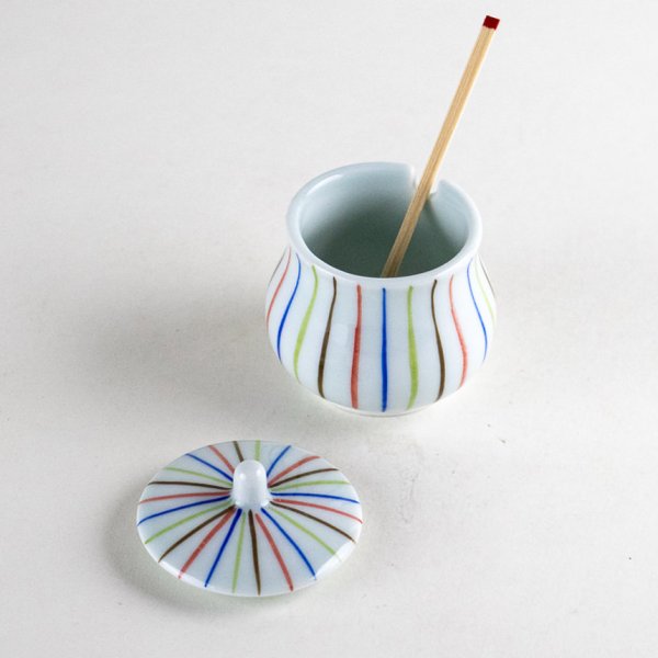 画像4: 四色十草 薬味入(竹サジ付) (4)