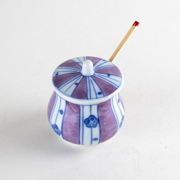 画像2: マロン梅 薬味入(竹サジ付) (2)