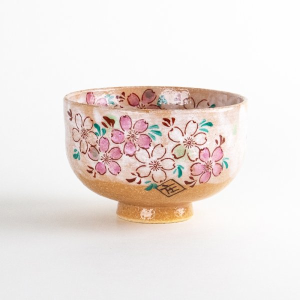 錦桜　抹茶碗（木箱入）