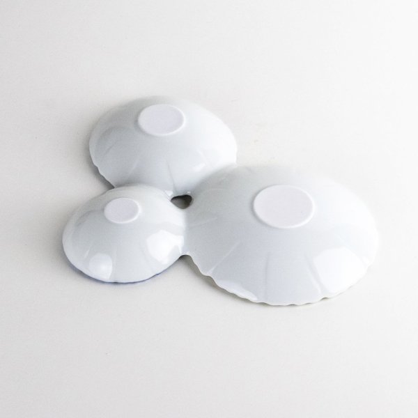 画像4: 菊蓮花　三品皿（大） (4)