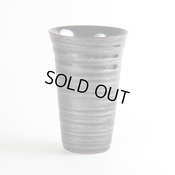 【有田焼】天目かすり　ビアカップ