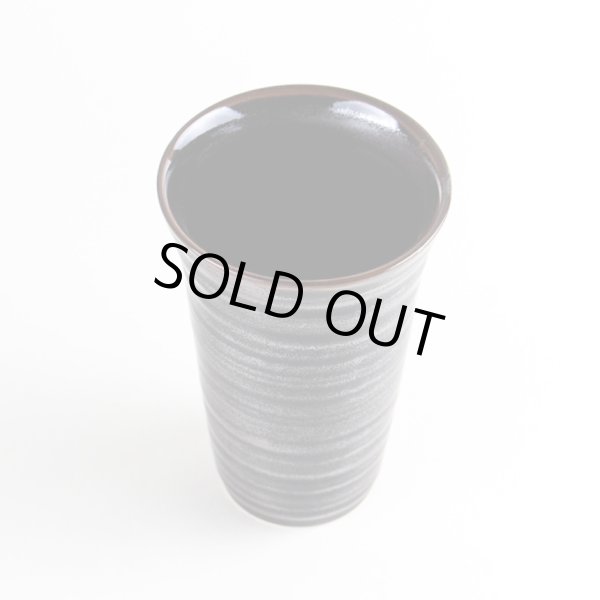 画像2: 天目かすり ビアカップ (2)