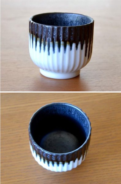 画像4: 万里 半酒器セット(木箱入) (4)