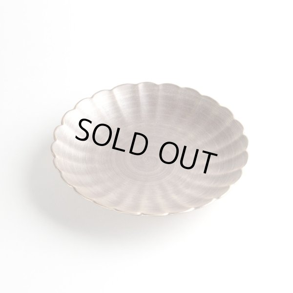 金化粧 菊割4.5寸皿