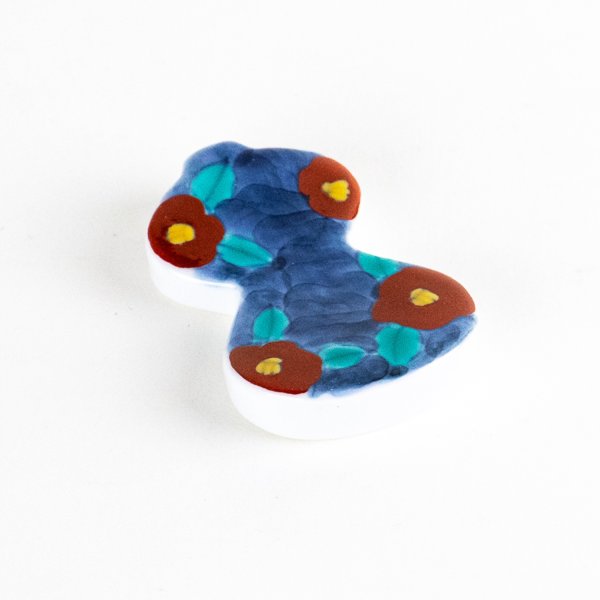 瓢椿（赤）　箸置