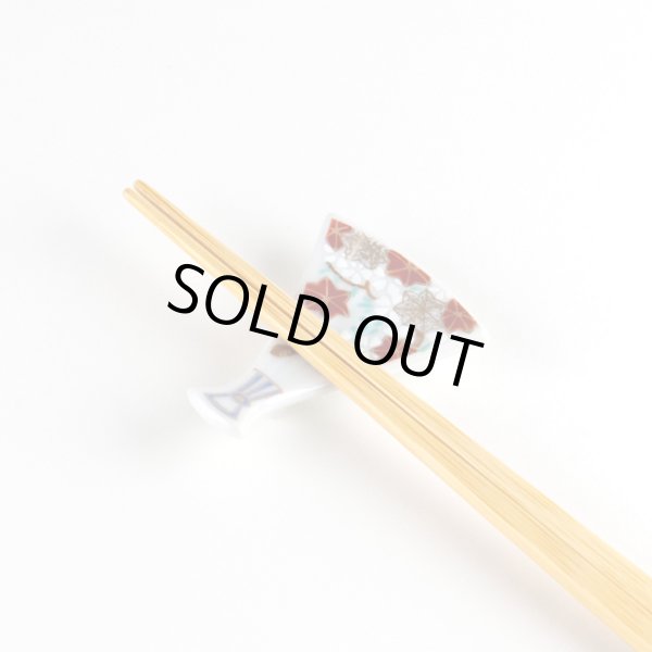 画像3: 錦雲錦 扇型箸置 (3)