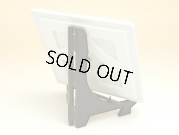 画像2: 七夕 飾り角陶板(皿立付) (2)