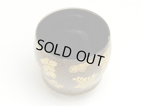 画像2: 蒔絵(丸型)日本酒グラス SAKE GLASS (2)