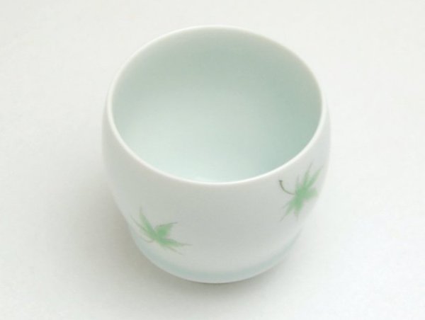 画像2: もみじ(丸型)日本酒グラス SAKE GLASS (2)