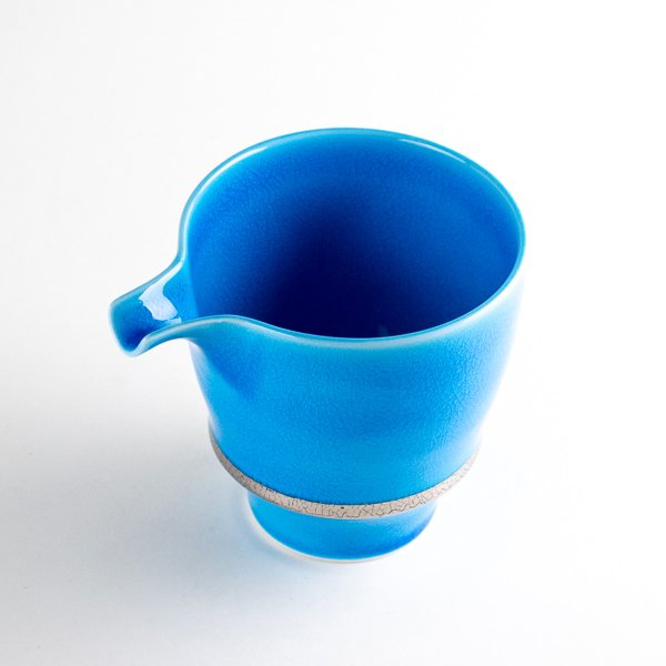 画像2: 紺碧 片口注器 (2)