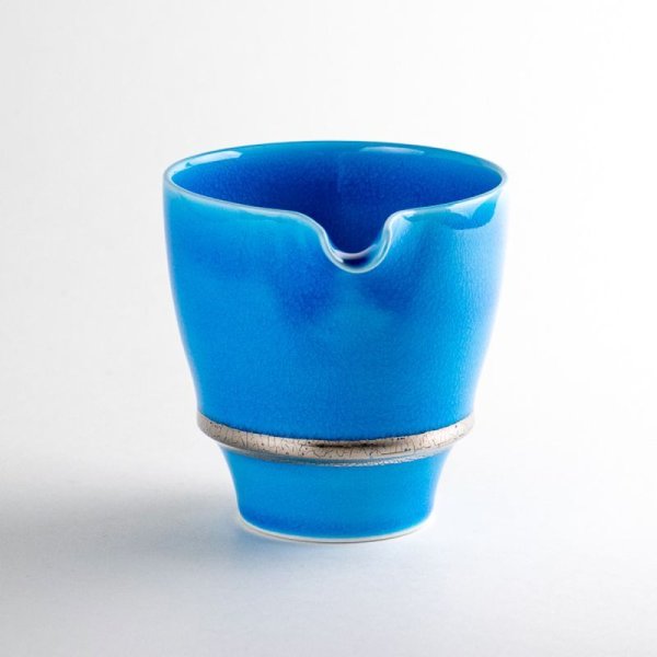 画像4: 紺碧 片口注器 (4)