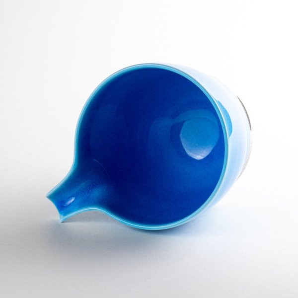 画像5: 紺碧 片口注器 (5)