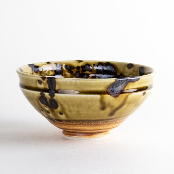 べっ甲銀砂　抹茶碗（木箱入）