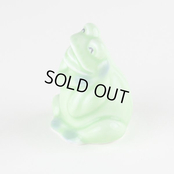 画像3: 座りカエル 置物 (3)