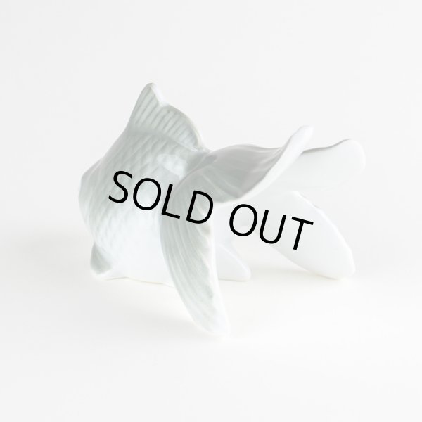 画像4: 姫金魚(青) 置物(大) (4)