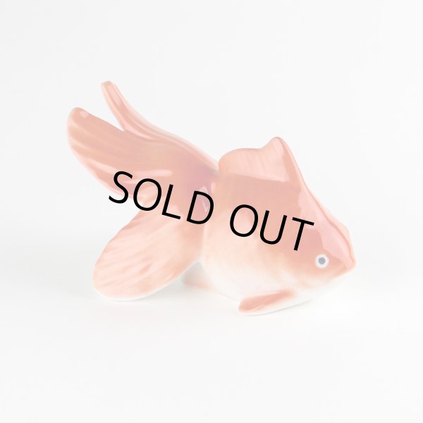 画像2: 姫金魚（赤）　置物（大） (2)