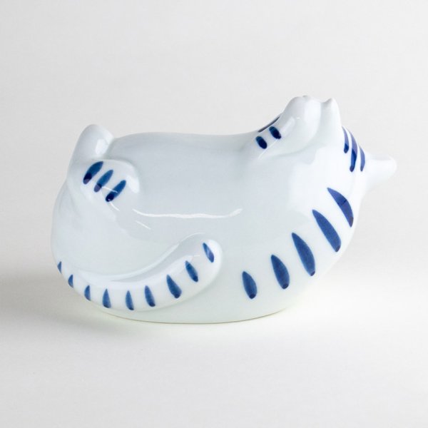 画像3: 笑い猫 置物 (3)