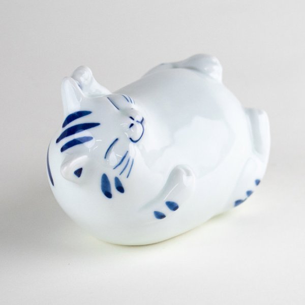 画像4: 笑い猫 置物 (4)