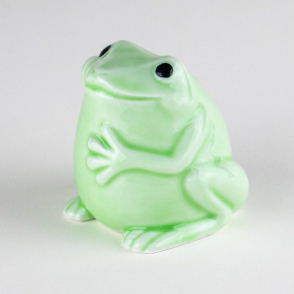 画像2: 招きカエル(大) (2)