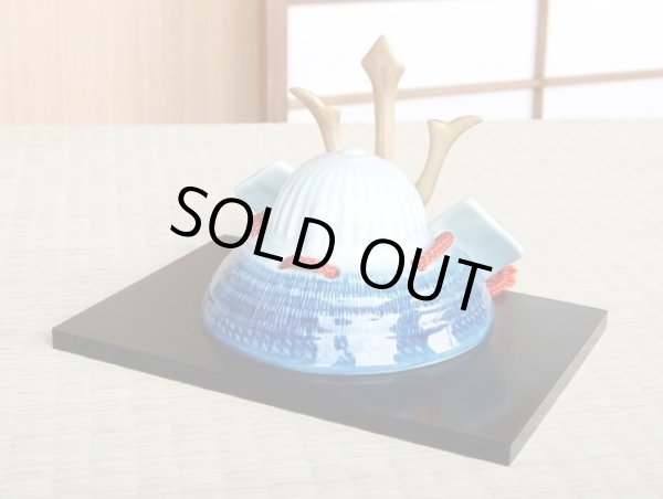 画像2: 勇 かぶと置物（弓・太刀/屏風/木台 付） (2)