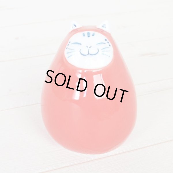 画像2: 赤だるま猫 (2)