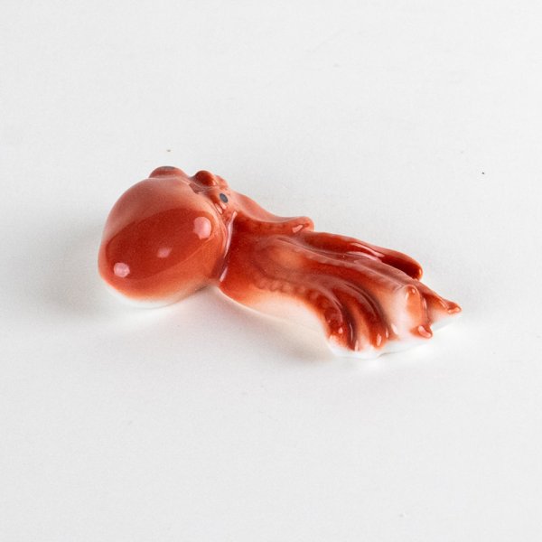 画像2: 赤吹タコ　箸置 (2)
