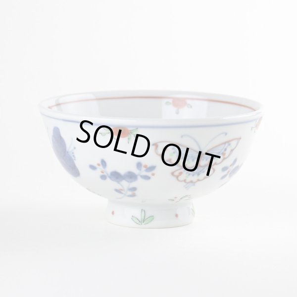 天啓花蝶（大） 茶碗