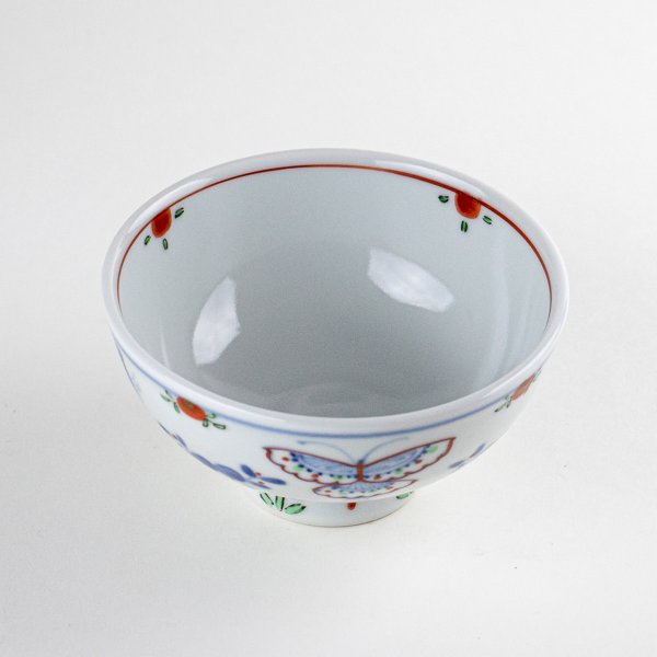 画像2: 天啓花蝶（小） 茶碗 (2)