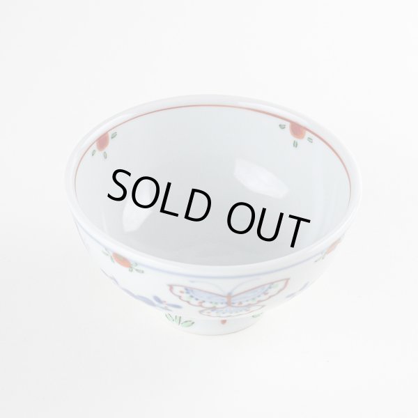 画像2: 天啓花蝶(小) 茶碗 (2)