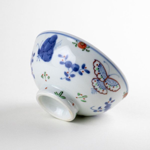 画像4: 天啓花蝶（小） 茶碗 (4)