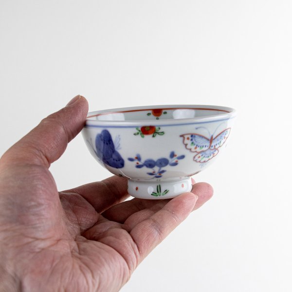 画像6: 天啓花蝶（小） 茶碗 (6)