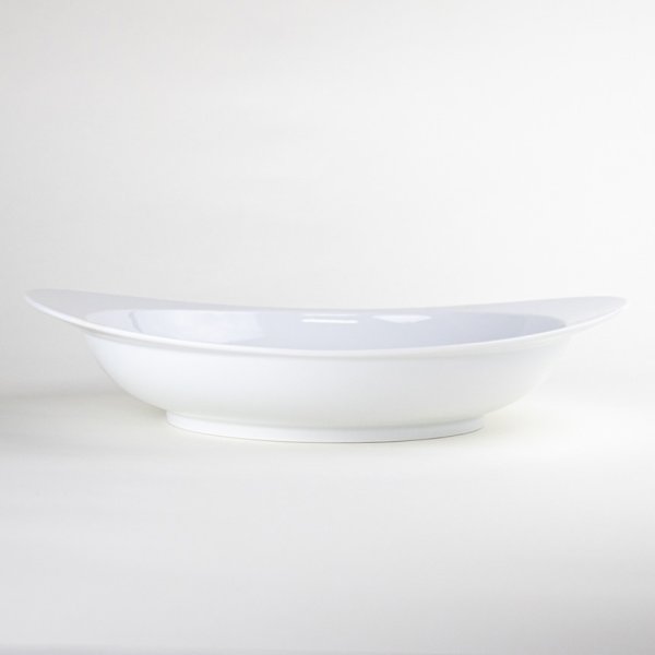 画像3: 白磁 極上のカレー皿（大） (3)