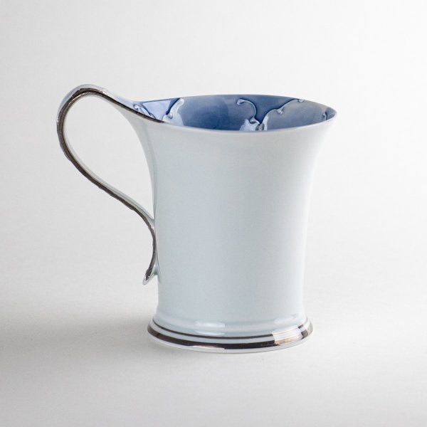 画像3: 【名入れ・名前入り】プラチナ牡丹 マグカップ (3)