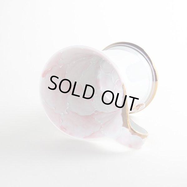 画像5: 【名入れ・名前入り】金濃ピンク牡丹 マグカップ (5)