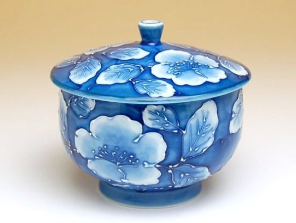 画像2: 京牡丹(5客)汲出し揃(木箱入) (2)