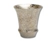 【有田焼】銀彩（反り型）日本酒グラス　SAKE GLASS