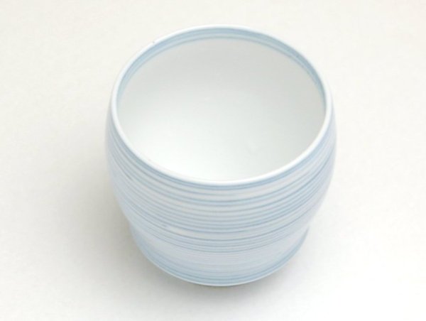 画像2: 糸(丸型)日本酒グラス SAKE GLASS (2)