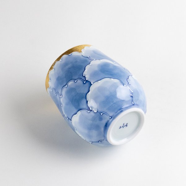 画像3: 金濃牡丹(大) 湯呑 (3)
