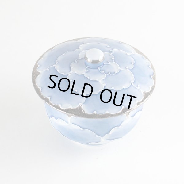 画像2: プラチナ牡丹 蓋付き汲出し (2)