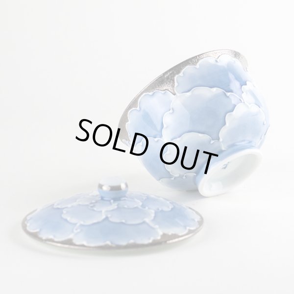 画像4: プラチナ牡丹 蓋付き汲出し (4)