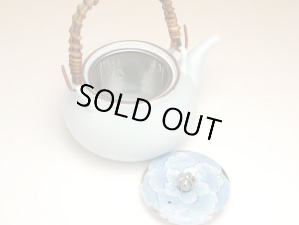 画像2: プラチナ牡丹 Ｕ土瓶 (2)