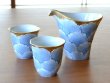 画像2: 金濃牡丹 片口半酒器セット（木箱入） (2)