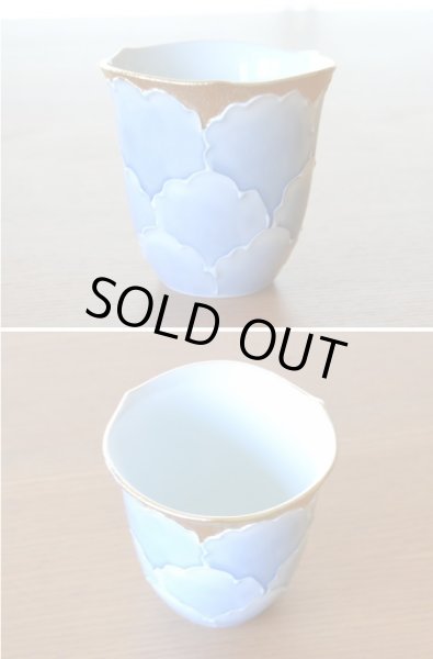 画像4: 金濃牡丹 片口半酒器セット（木箱入） (4)