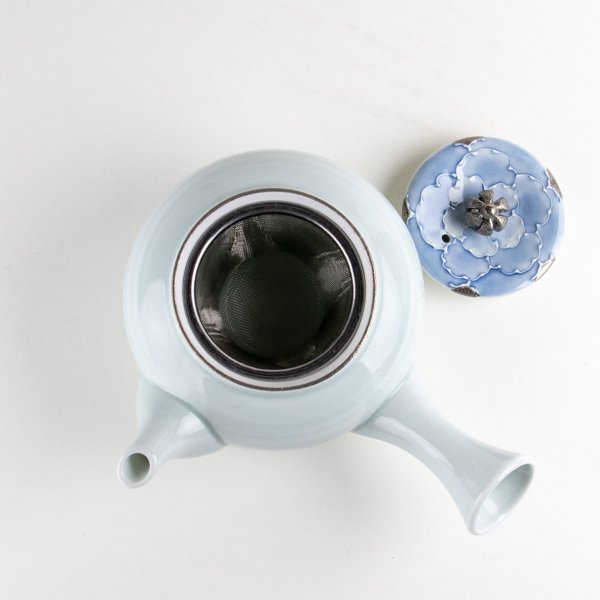 画像6: プラチナ牡丹 U急須 (6)