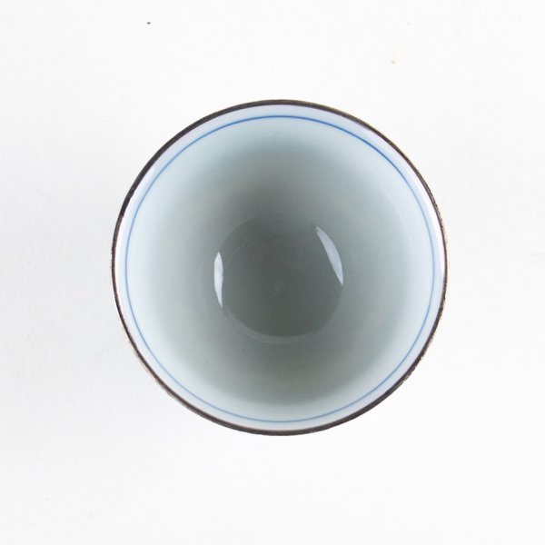 画像5: 外プラチナ牡丹 反煎茶 (5)