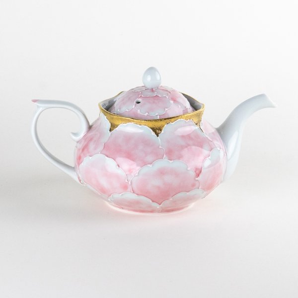 画像3: 外金ピンク牡丹　Uポット (3)